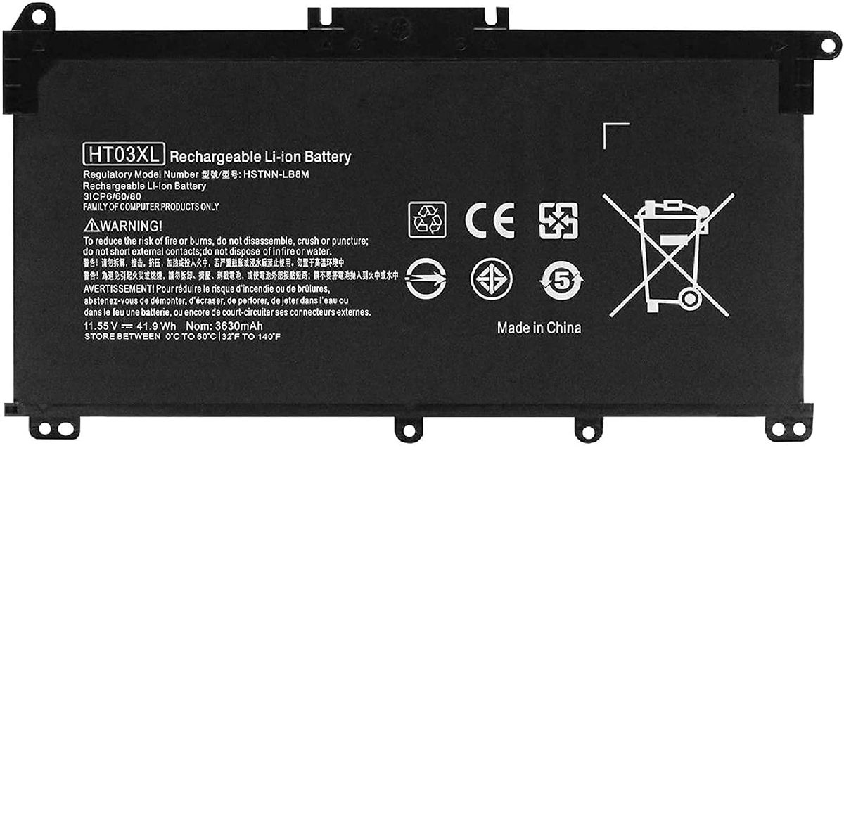 HT03XL L11119-855 HSTNN-LB8M L11421-422 Battery for HP 250 G7